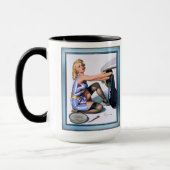Mug Changement rapide par Gil Elvgren (Gauche)