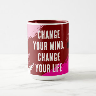 Mug Changer d'avis, Changer de vie (PURPLE)