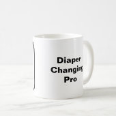 Mug Changer de couche Pro (Devant droit)