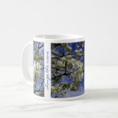 Mug Changer de scène Citation Inspirationnelle Fleurs (Devant gauche)