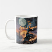 Mug Changer de texte, Express Goblin Halloween Train à (Gauche)