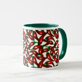 Mug Changer la couleur chili (Devant droit)