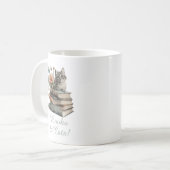 Mug Changer le texte, les livres et les chats, avec de (Devant gauche)