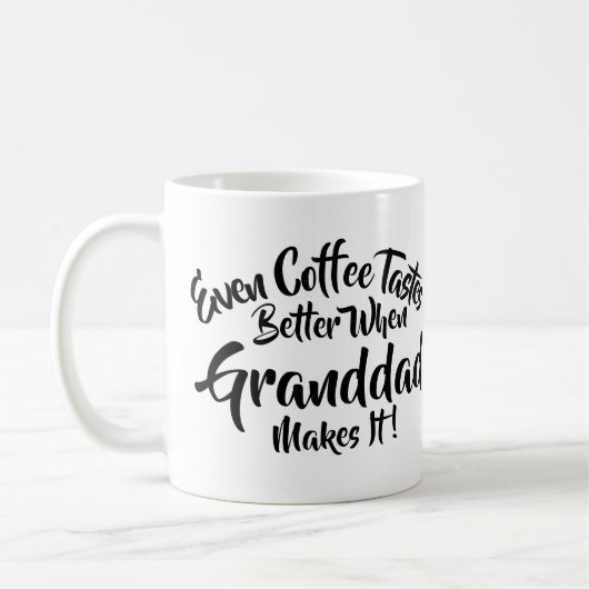 Mug Changer Le Texte Même Les Goûts De Café Mieux - Gr (Gauche)