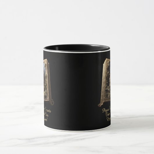 Mug Changer le texte, Pages Whisper Secrets, Réserver  (Centre)