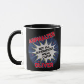 Mug Changer N'Importe Quel Texte, ASPHALTER, Pas Tous  (Gauche)