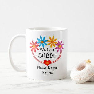 Mug Changer tous les noms Noms des enfants BUBBE Flowe