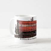 Mug Changeur de chemin de fer de rivière de Raritan (Devant gauche)