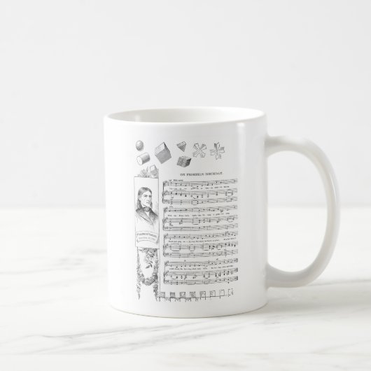 Mug Chanson de Froebel et ses cadeaux (Droite)
