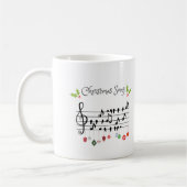 Mug Chanson de Noël (Gauche)