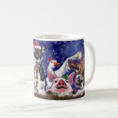 Mug Chanson de Noël - Fête des animaux (Devant droit)