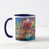 MUG CHANSON DE ROLAND/ COMBAT DES CHEVALIERS EN TOURNO (Gauche)