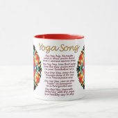 Mug Chanson de yoga candée (Centre)