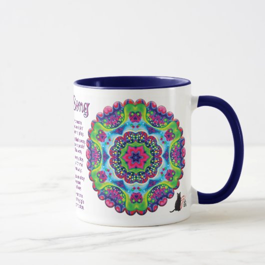 Mug Chanson de yoga lusicale (Droite)
