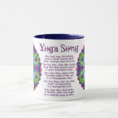 Mug Chanson de yoga lusicale (Centre)