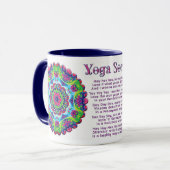 Mug Chanson de yoga lusicale (Devant gauche)