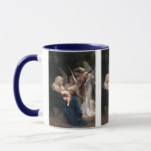 Mug Chanson des Anges (1881) de Bouguereau (Gauche)