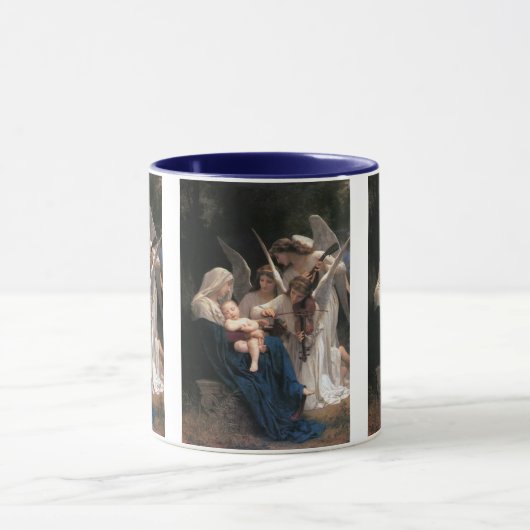 Mug Chanson des Anges (1881) de Bouguereau (Centre)