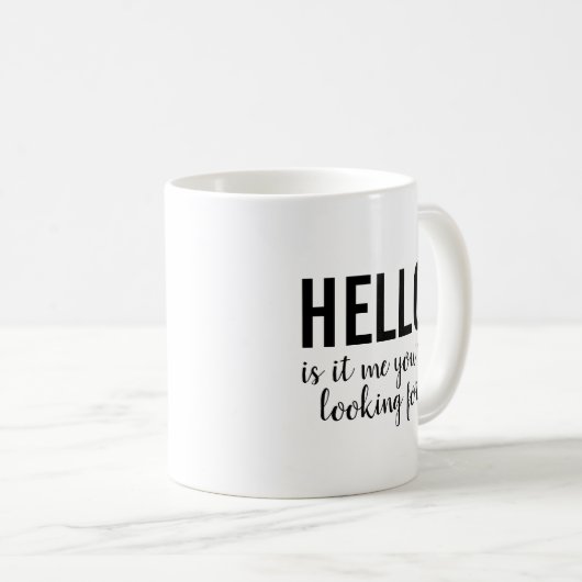 Mug Chanson drôle (Devant droit)