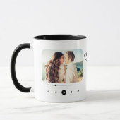 Mug Chanson Playlist 1 Photo Love Saint Valentin Cadea (Gauche)