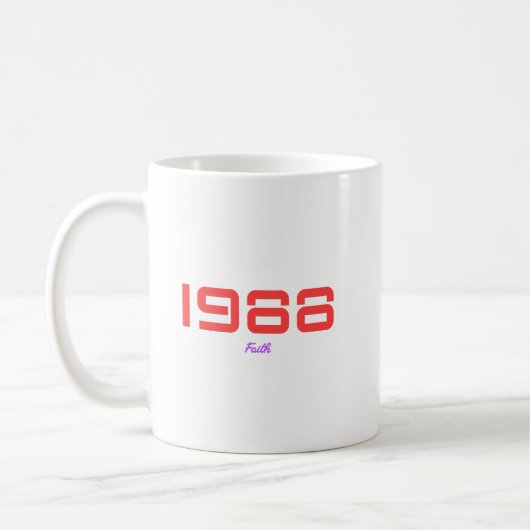 Mug Chanson vedette de 1988 (Gauche)