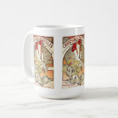 Mug Chansons d’aieules , Alfons Mucha 1898 (Devant gauche)