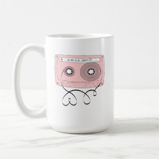 Mug Chansons d'amour pour la bande de cassette de la S