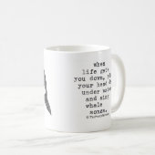 Mug chansons de baleine (Devant droit)