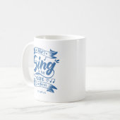 Mug Chant amusant dans le cadeau de voiture (Devant gauche)