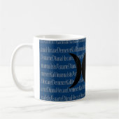 Mug Chant de déesse (bleu) (Gauche)
