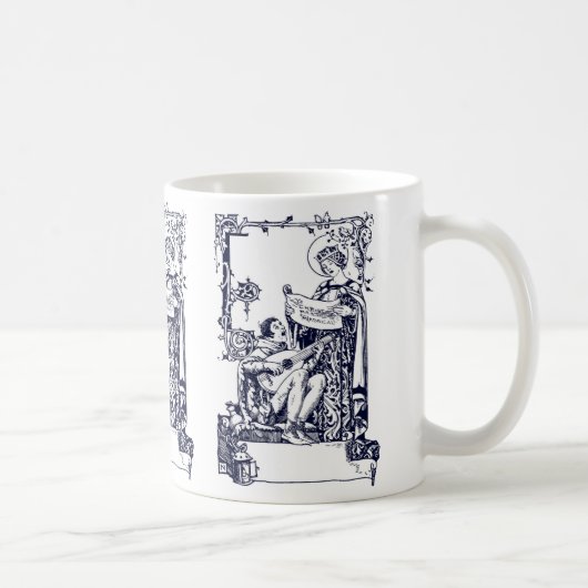 Mug Chant de Noël classique des fêtes de Madrigal vint (Droite)