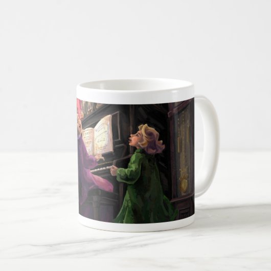 Mug Chant de Noël le long (Devant droit)