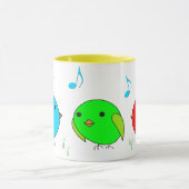 Mug chant de trois birdies (Centre)