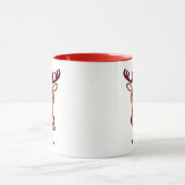 Mug Chant doux de renne de Noël (Centre)