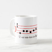 Mug Chant grégorien traditionnel catholique (Devant gauche)