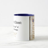Mug chant manuscript.jpg, chant grégorien : , Le "Cu… (Centre)