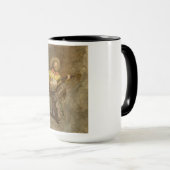 Mug Chanter Espagnol Cowboy à Banjo jouer à la chanson (Devant droit)