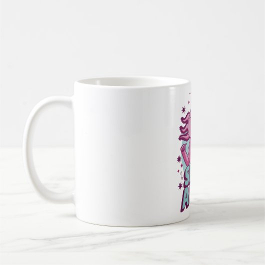 Mug Chanter un long chant Axolotl (Gauche)