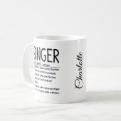 Mug Chanteur (Devant gauche)