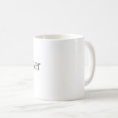 Mug Chanteur/Danseur (Devant droit)