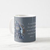 Mug Chanteur du Solstice Hiver Folklore Celtique Chat (Devant gauche)