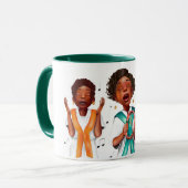 Mug Chanteurs Afro-Américains (Devant gauche)