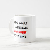 Mug chanteuse ccm, géniale (Devant gauche)