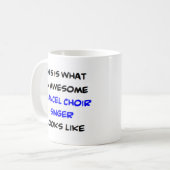 Mug chanteuse choeur choeur, génial (Devant gauche)