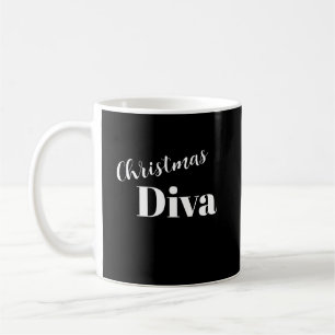 Mug Chanteuse D'opéra de Noël Musicienne Festive Xmas