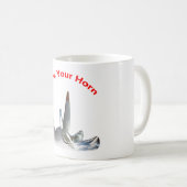 Mug Chantez votre corne (Devant droit)