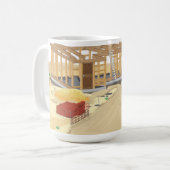 Mug Chantier de construction (Devant gauche)