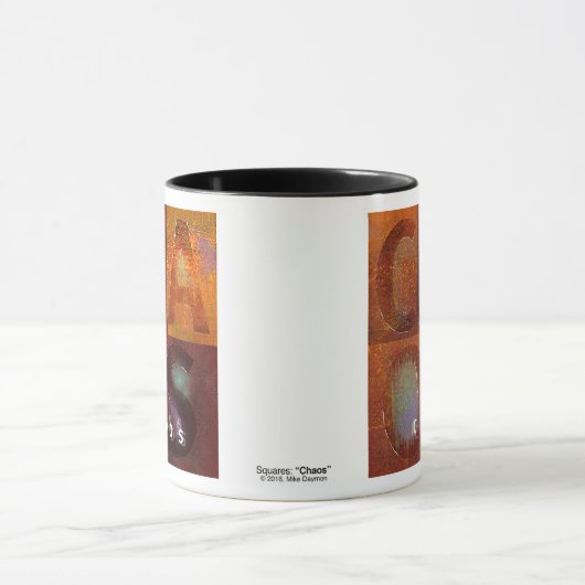Mug Chaos (conception de "carrés") (Centre)