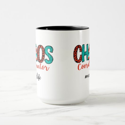 Mug Chaos Coordinateur Maman (Centre)