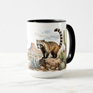 Mug Chaos mais je le rends mignon, Coatimundi 15oz